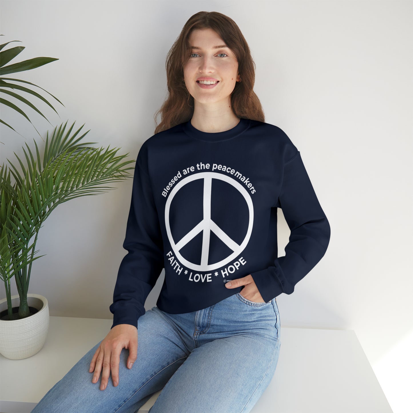 Women's Peacemakers Heavy Blend™ Crewneck Sweatshirt