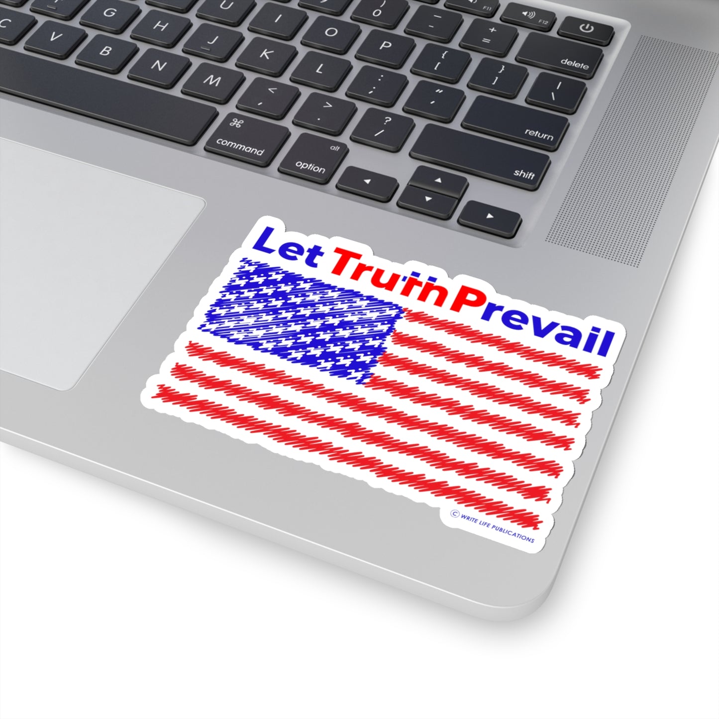 Let Truth (Trump) Prevail Kiss-Cut Stickers