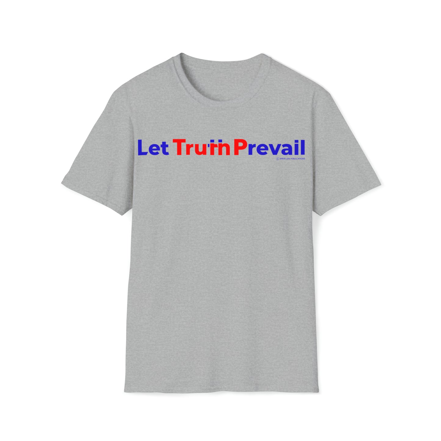 Women's Let Truth (Trump) Prevail Slogan Softstyle T-Shirt