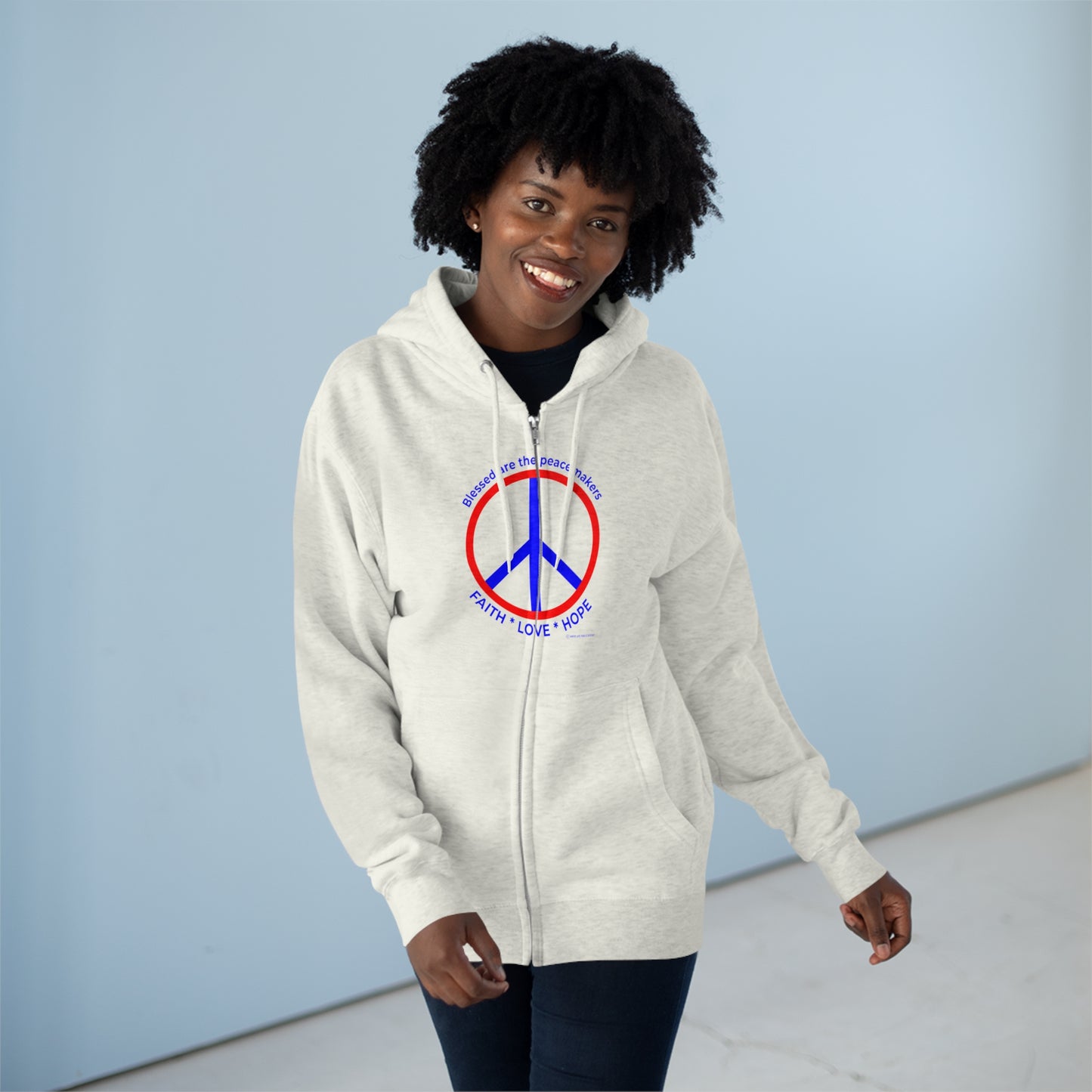 Women's Peacemaker Premium Full Zip Hoodie