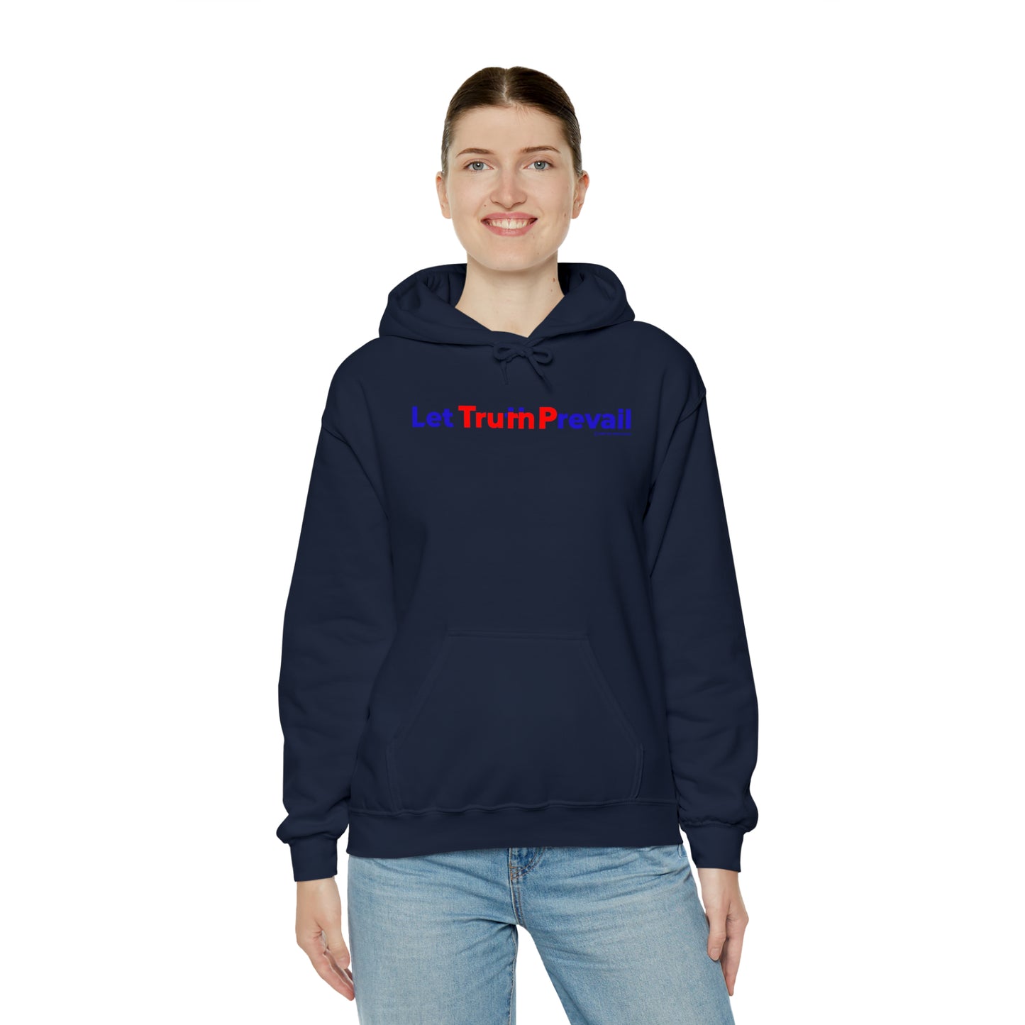 Women's Let Truth (Trump) Prevail Slogan Heavy Blend™ Hooded Sweatshirt