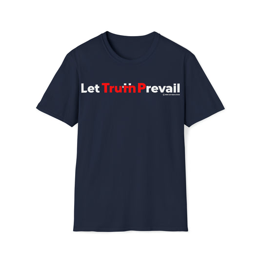 Women's Let Truth (Trump) Prevail Slogan Softstyle T-Shirt