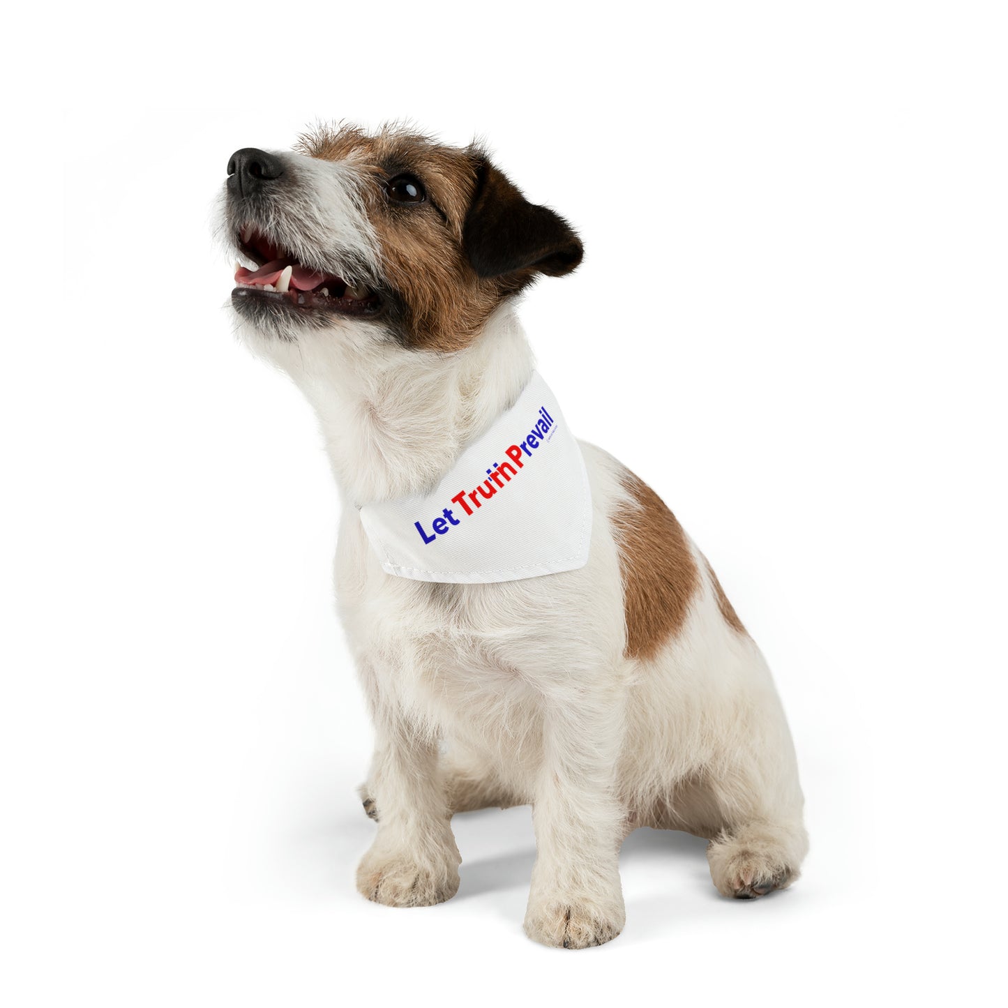 Let Truth (Trump) Prevail Slogan Pet Bandana Collar