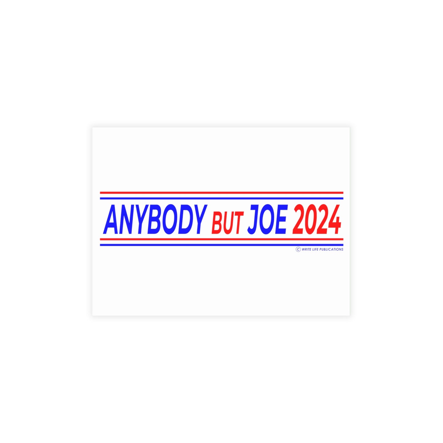 Anybody But Joe 2024 Postcard Bundles (envelopes included)