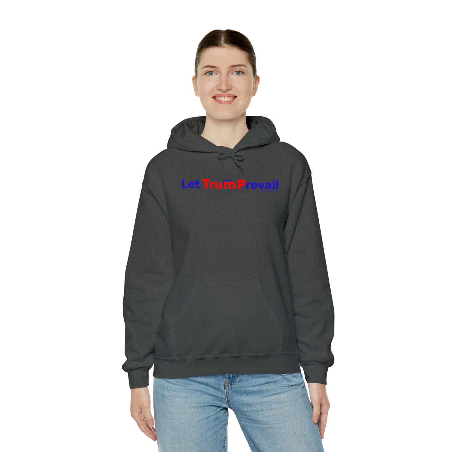 Women's Let Truth (Trump) Prevail Slogan Heavy Blend™ Hooded Sweatshirt