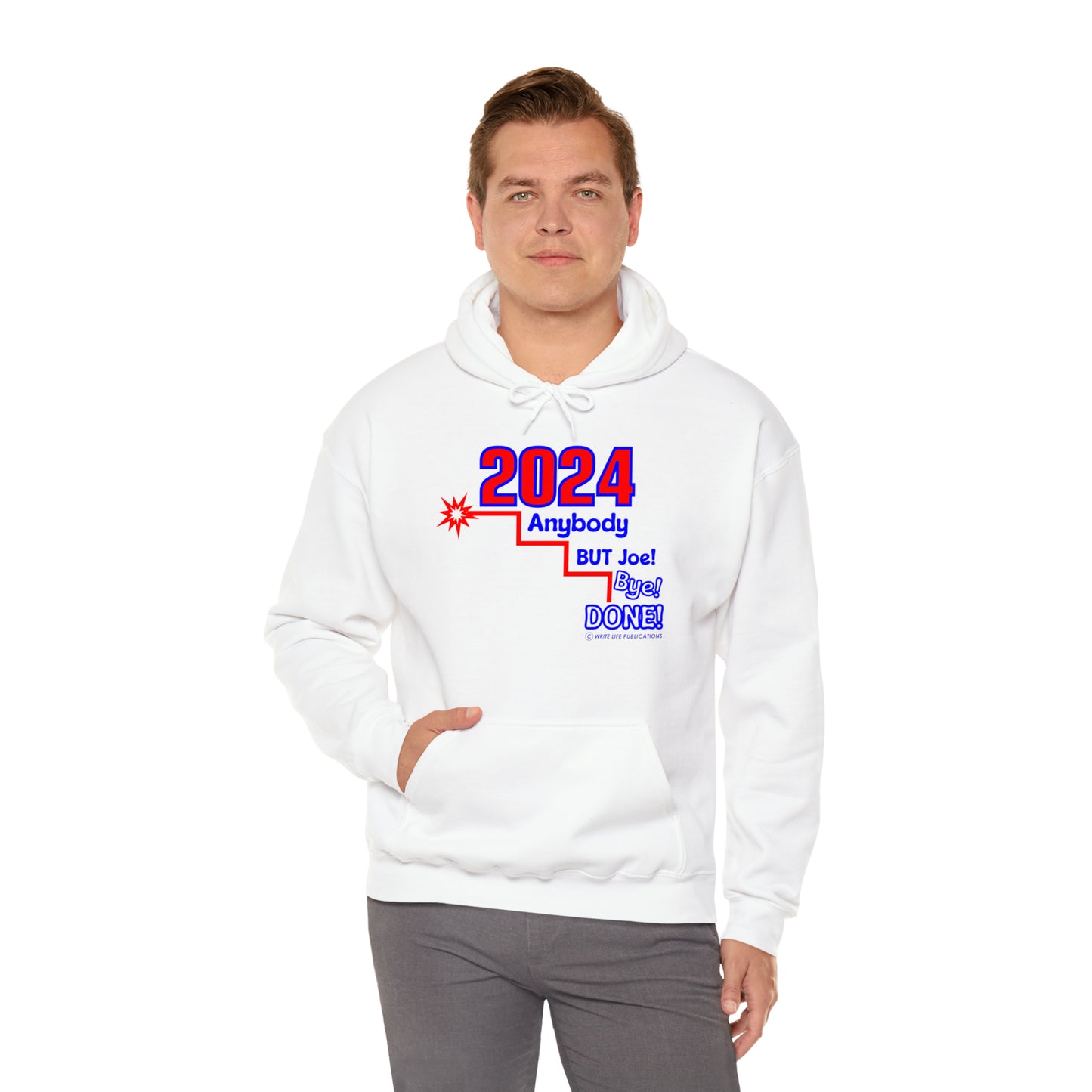 Men's Short Fuse Joe Bye Done Heavy Blend™ Hooded Sweatshirt