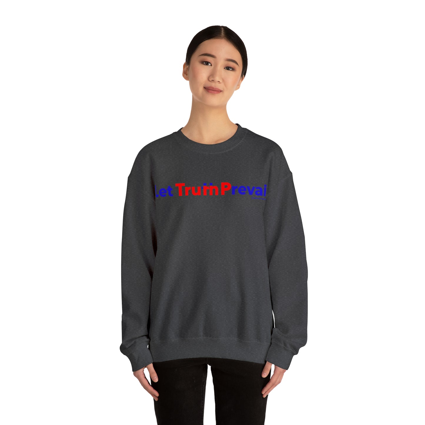 Women's Let Truth (Trump) Prevail Slogan Heavy Blend™ Crewneck Sweatshirt