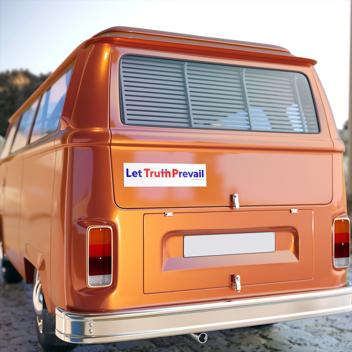 Let Truth (Trump) Prevail Slogan Bumper Stickers