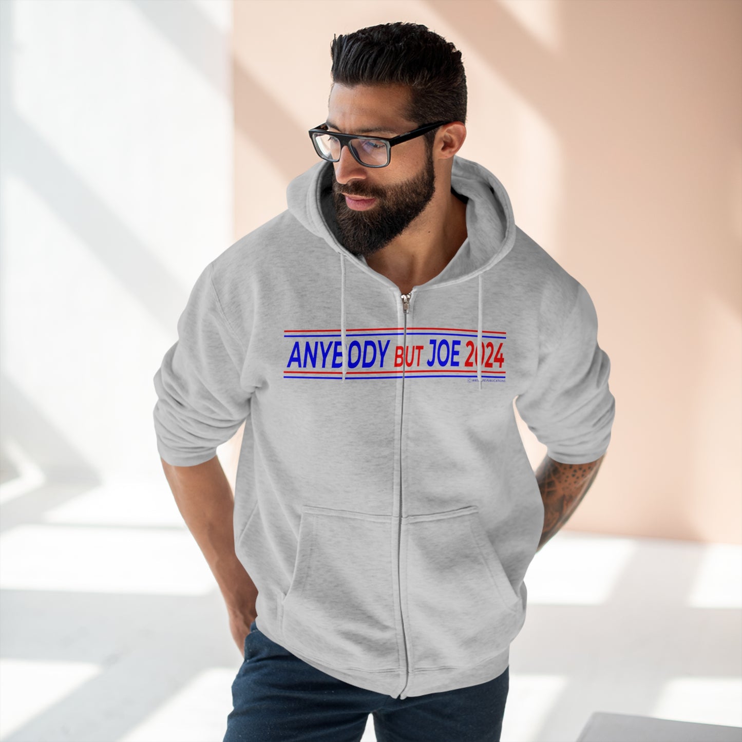 Men's Joe Pain Premium Full Zip Hoodie