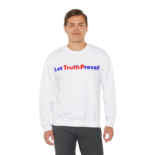 Men's Let Truth (Trump) Prevail Slogan Heavy Blend™ Crewneck Sweatshirt