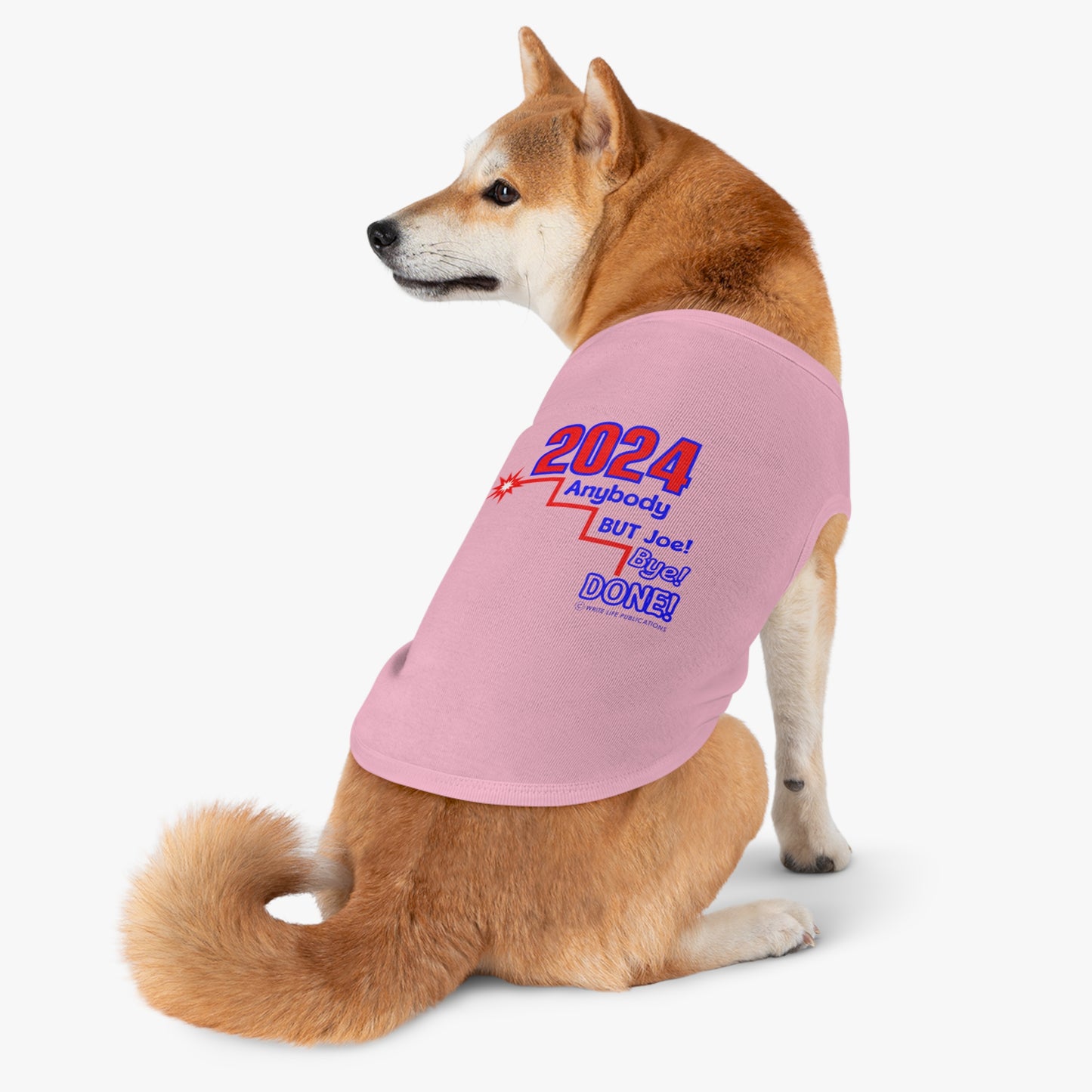 Short Fuse Joe Bye Done Pet Tank Top