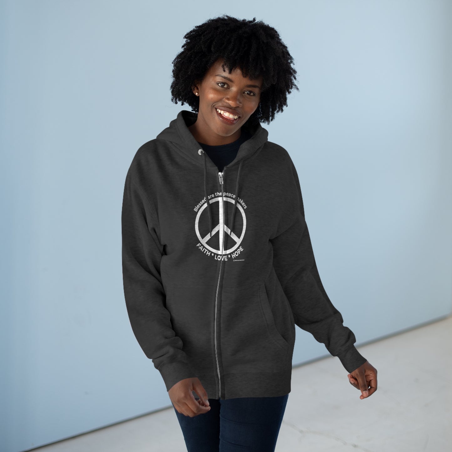 Women's Peacemaker Premium Full Zip Hoodie