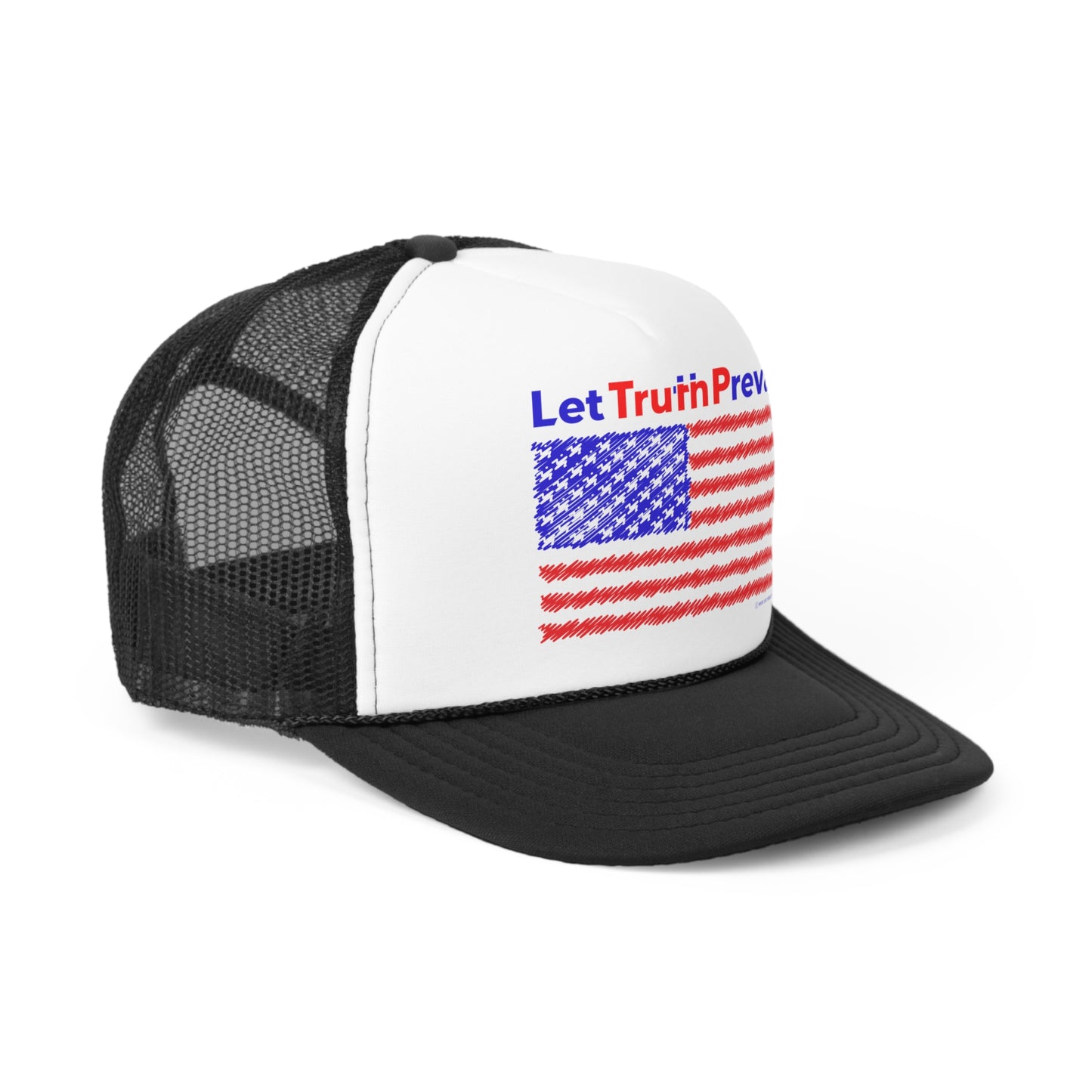 Let Truth (Trump) Prevail with American Flag Trucker Caps