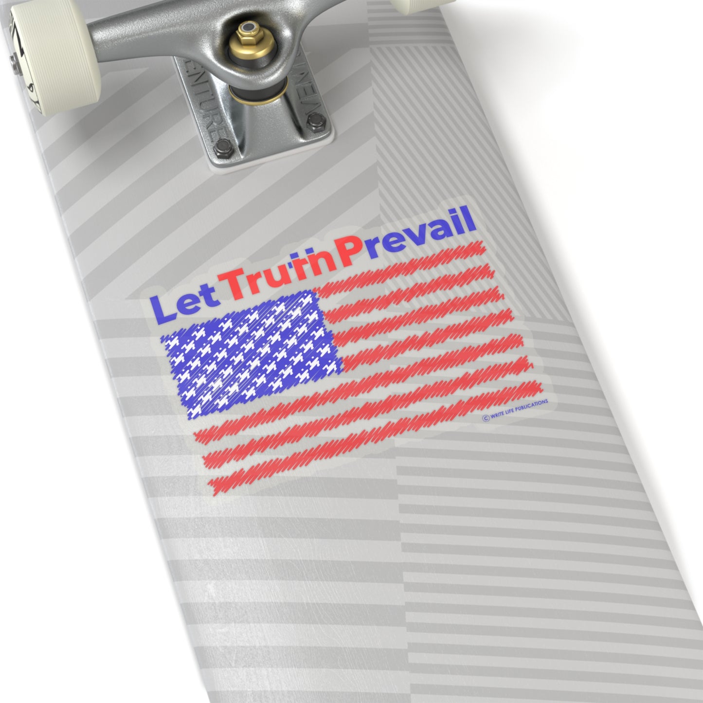 Let Truth (Trump) Prevail Kiss-Cut Stickers