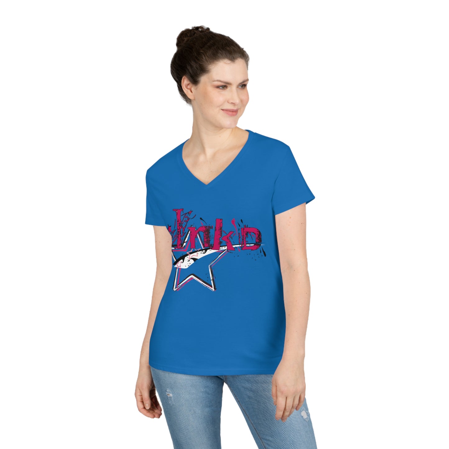 Women's Inkd V-Neck Tee