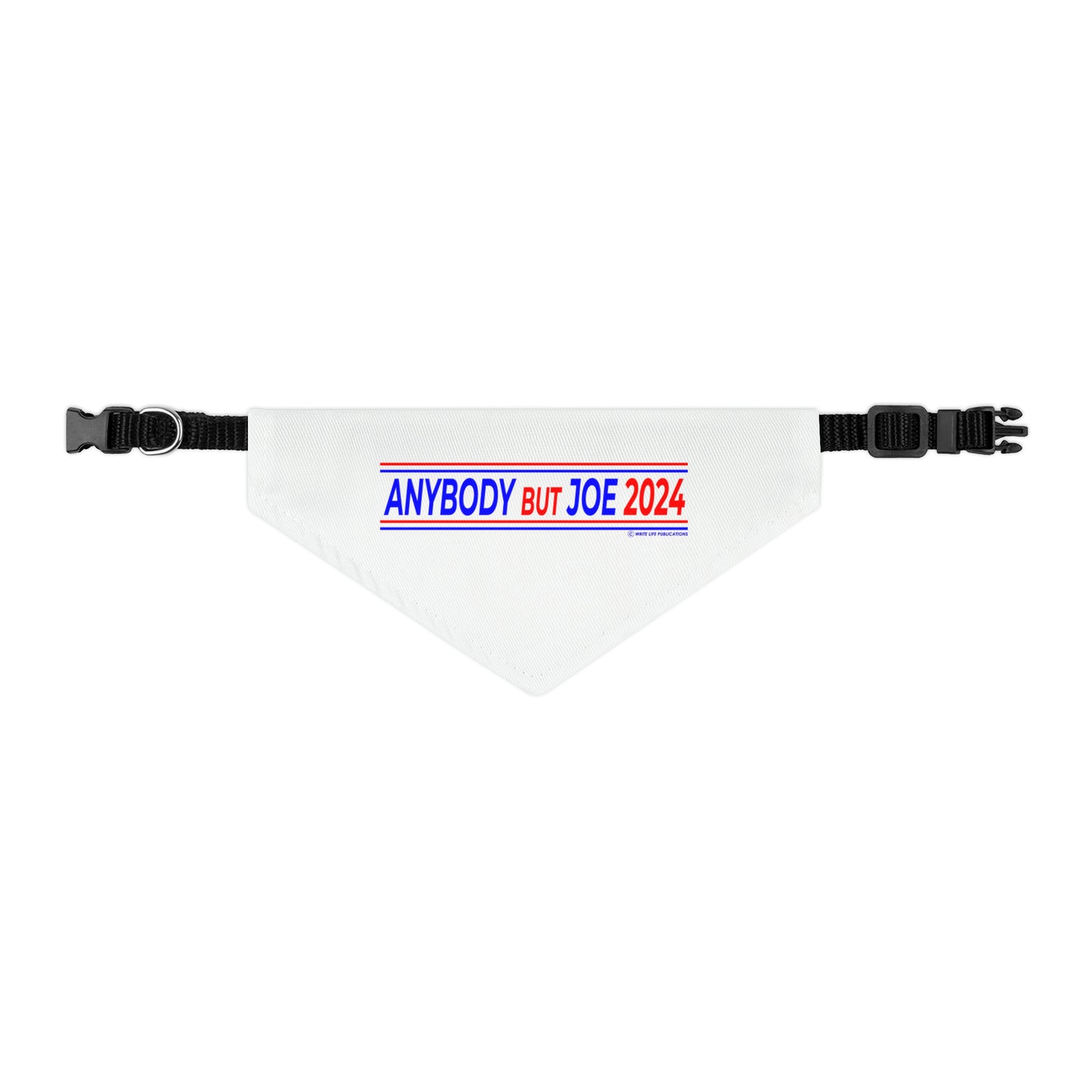 Anybody But Joe 2024 Pet Bandana Collar