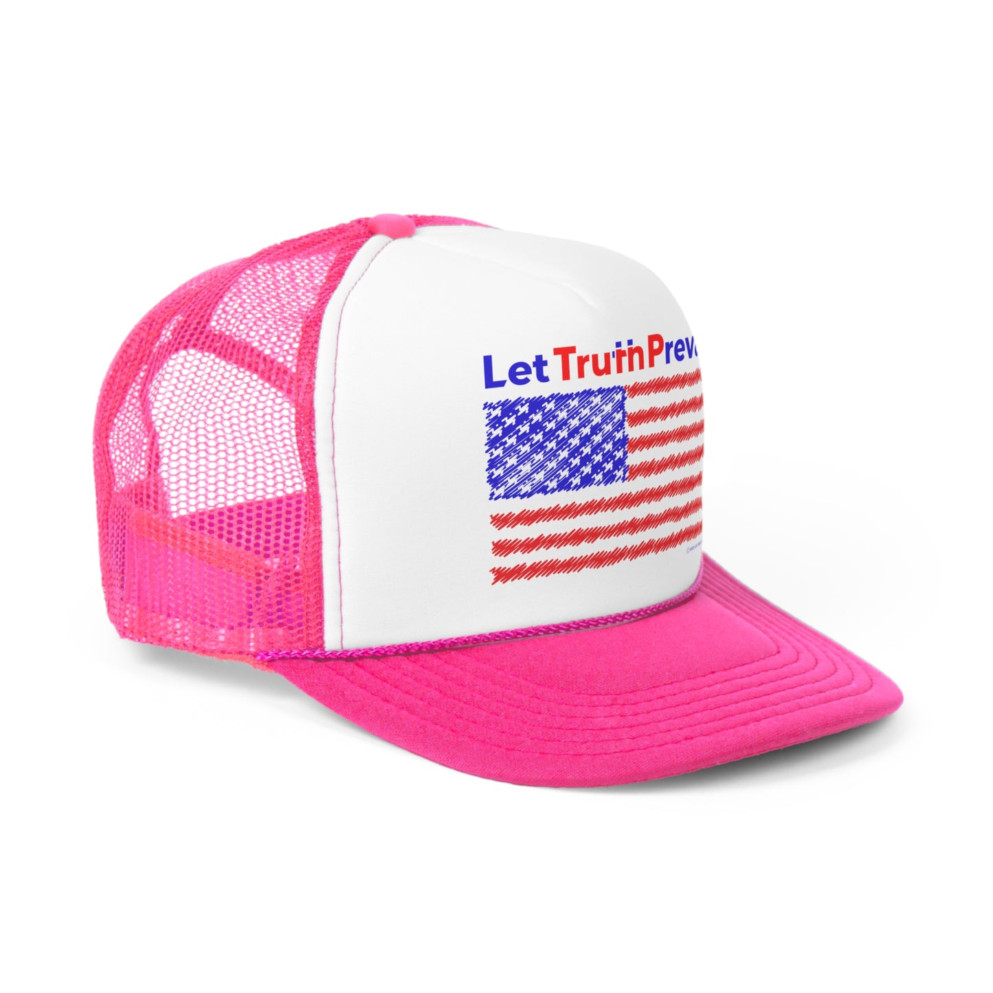 Let Truth (Trump) Prevail with American Flag Trucker Caps