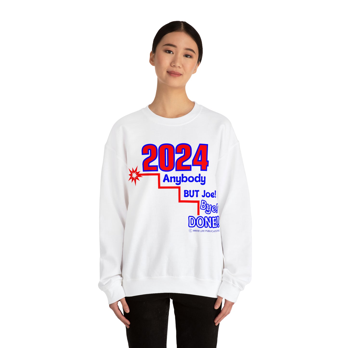 Women's Short Fuse Joe Bye Done Heavy Blend™ Crewneck Sweatshirt