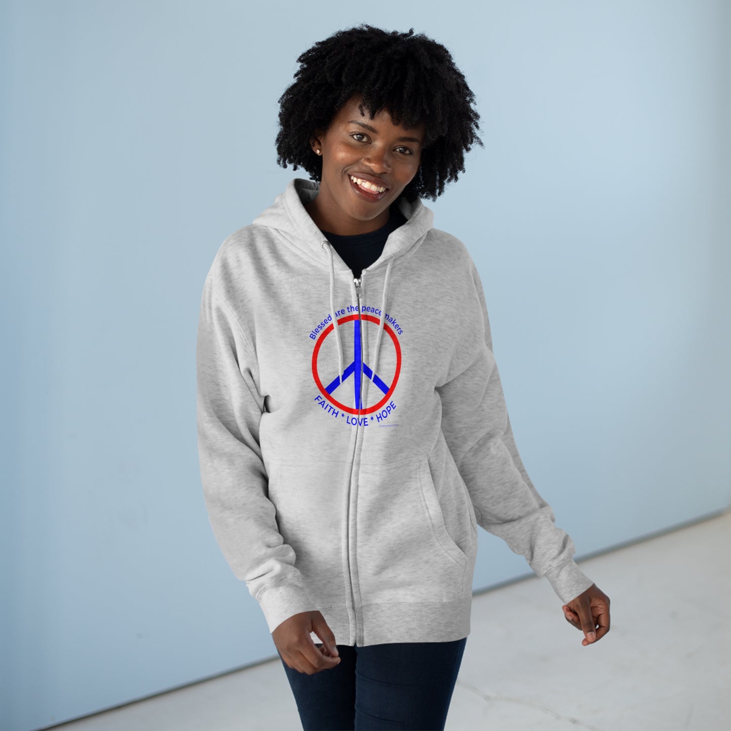 Women's Peacemaker Premium Full Zip Hoodie