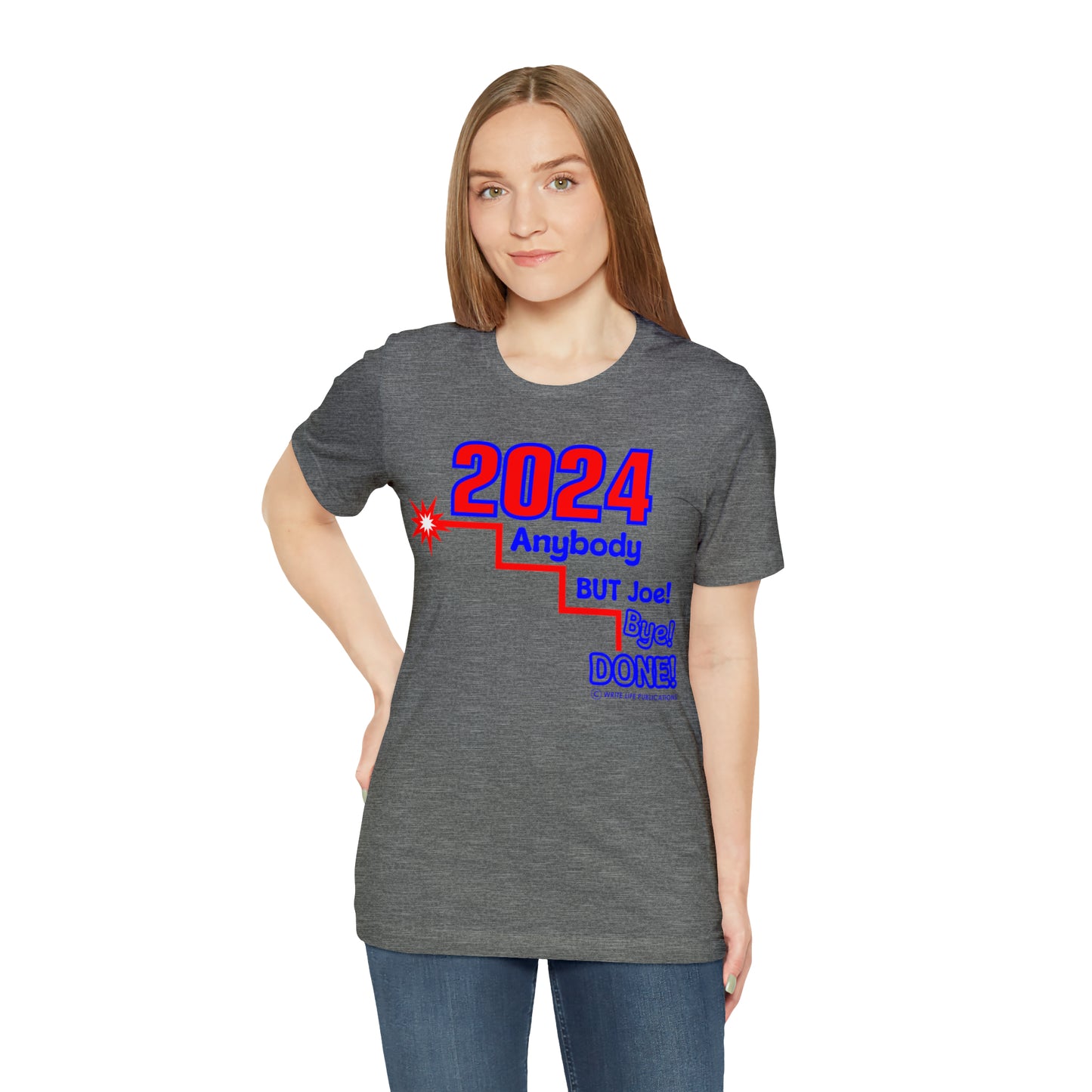 Women's Short Fuse Joe Bye Done Jersey Short Sleeve Tee