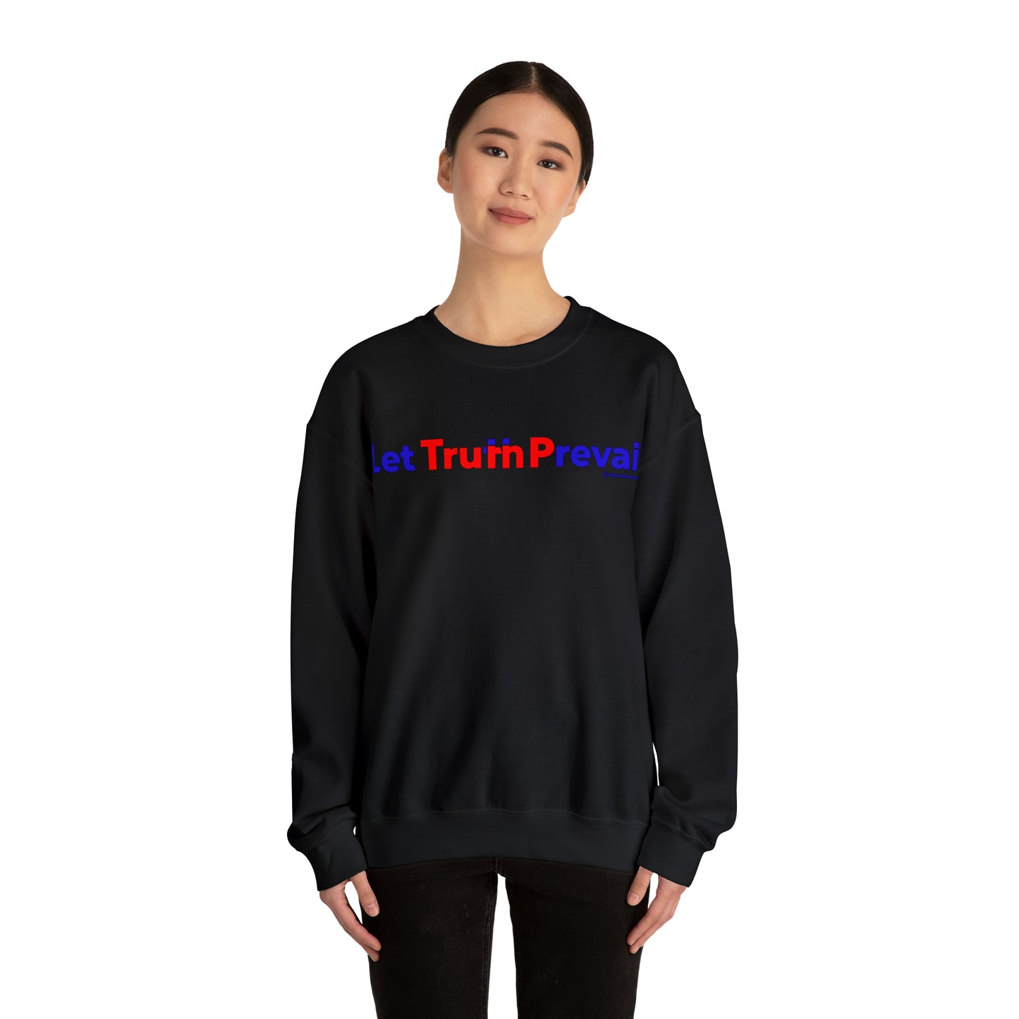 Women's Let Truth (Trump) Prevail Slogan Heavy Blend™ Crewneck Sweatshirt