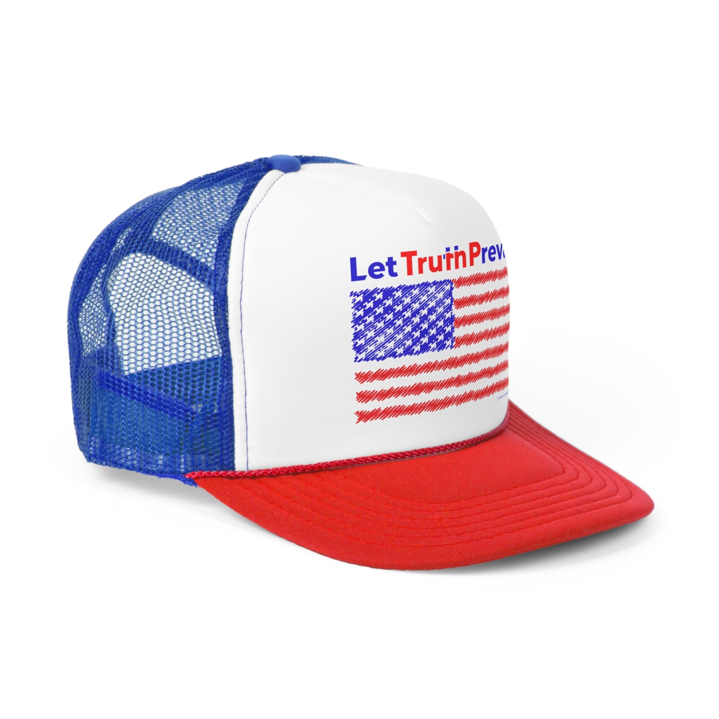 Let Truth (Trump) Prevail with American Flag Trucker Caps