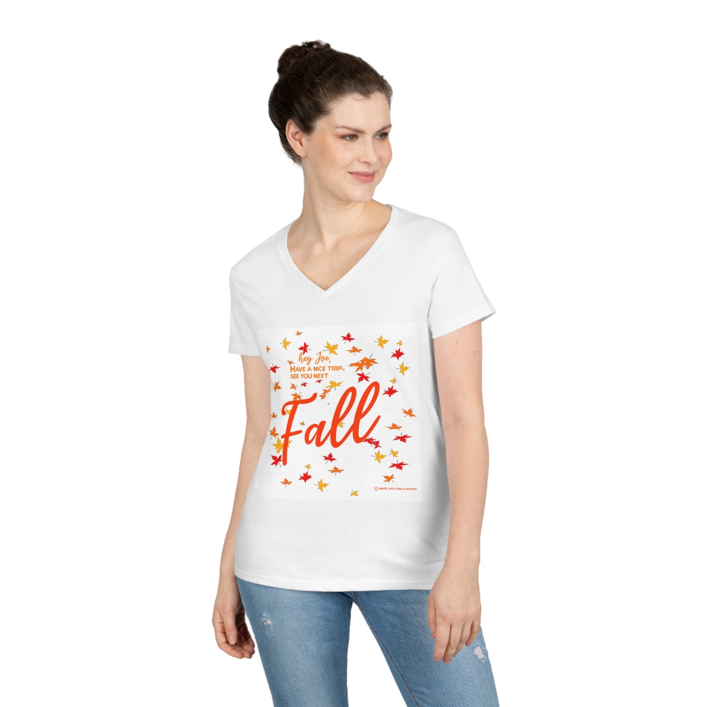 Women's Trip Fall Joe V-Neck Tee