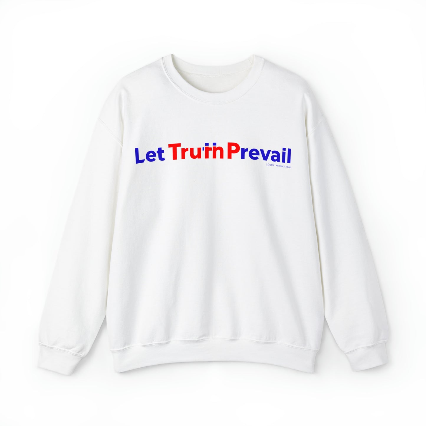 Women's Let Truth (Trump) Prevail Slogan Heavy Blend™ Crewneck Sweatshirt